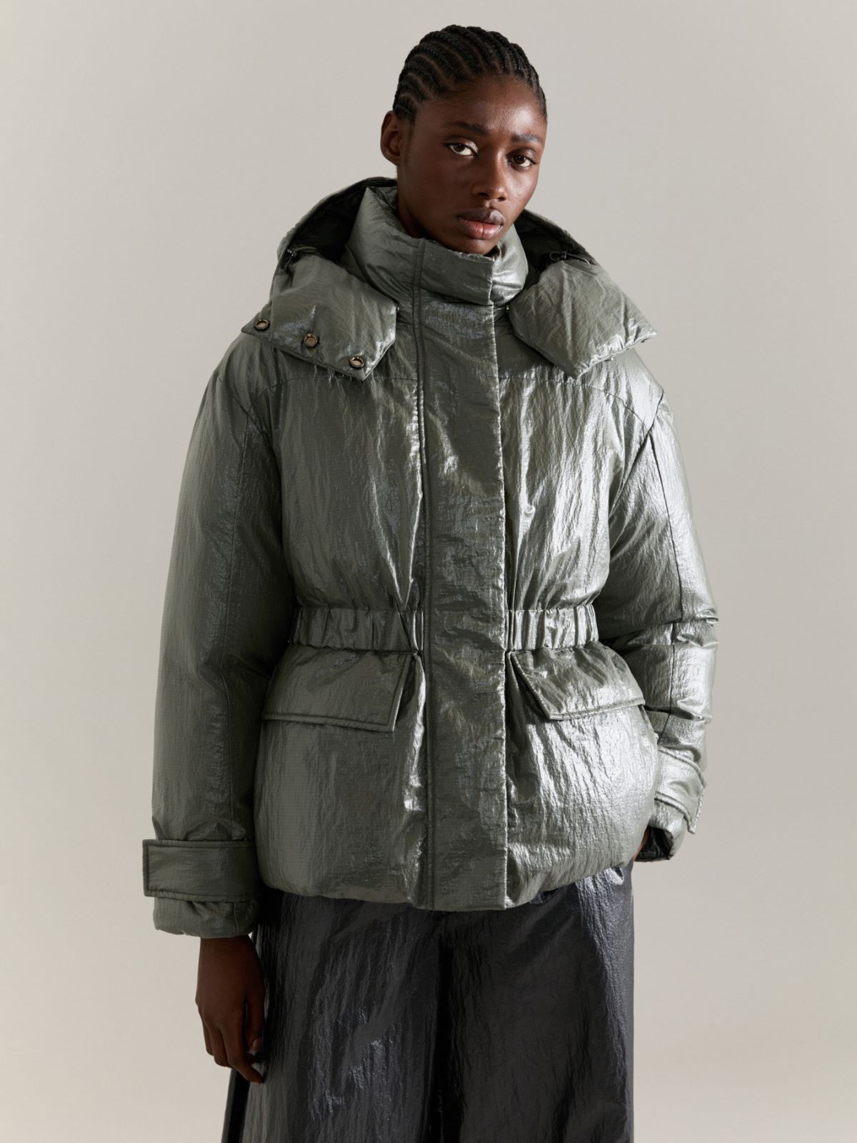 Down jacket Raeburn &Co.llaboration - KAKI - MAX&Co.