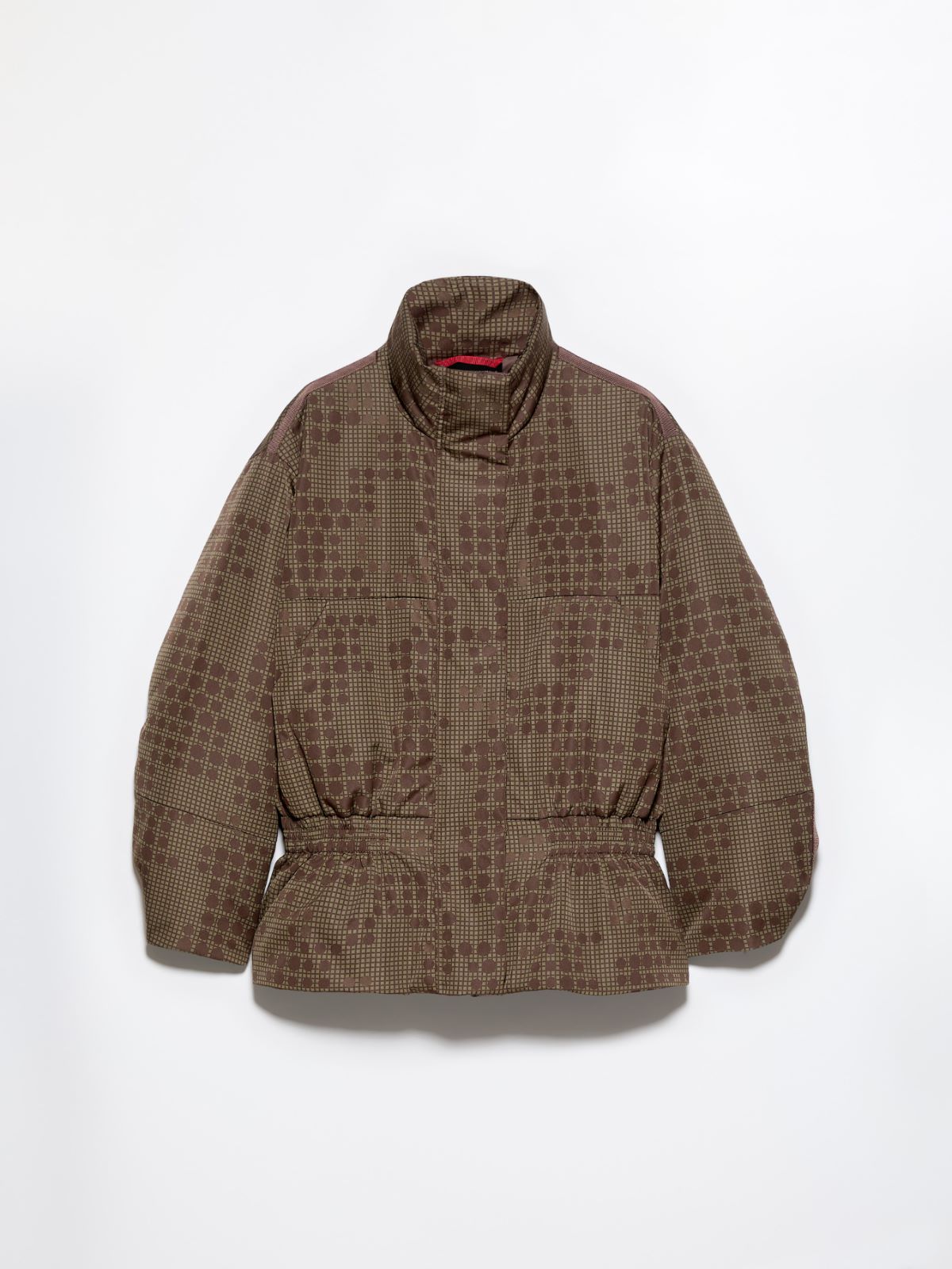 Jacquard down jacket Raeburn &Co.llaboration - KAKI - MAX&Co. - 7