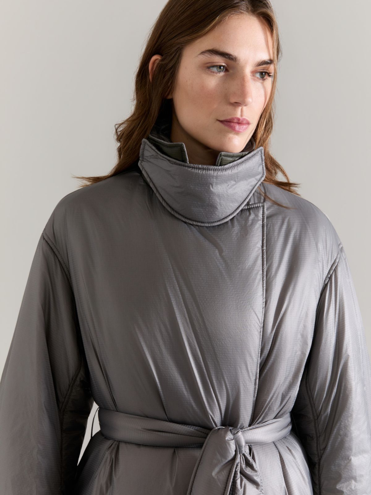 Padded coat Raeburn &Co.llaboration - DARK GREY - MAX&Co. - 3