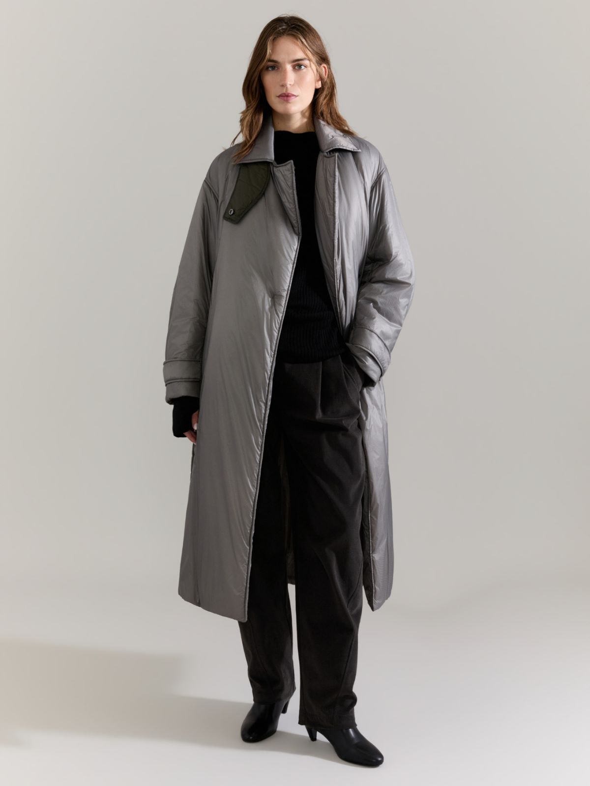 Padded coat Raeburn &Co.llaboration - DARK GREY - MAX&Co. - 6