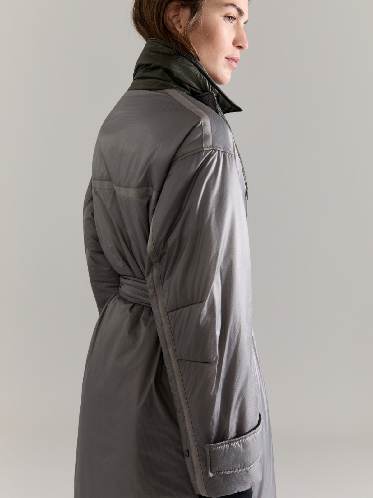 Padded coat Raeburn &Co.llaboration - DARK GREY - MAX&Co. - 4