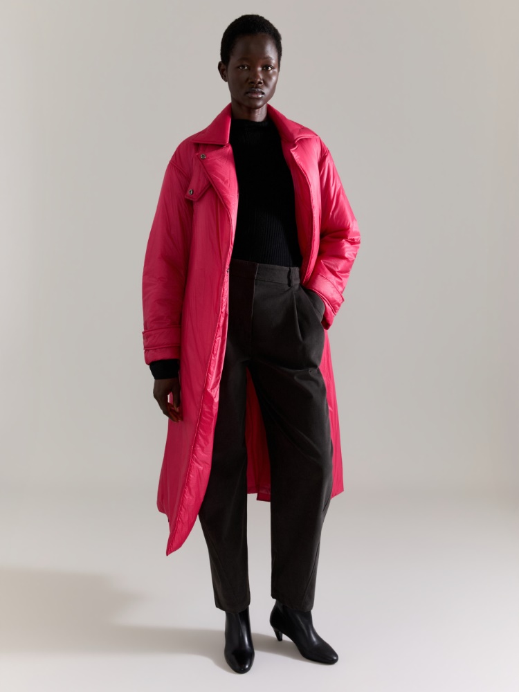 Padded coat Raeburn &Co.llaboration - CHERRY - MAX&Co. - 6