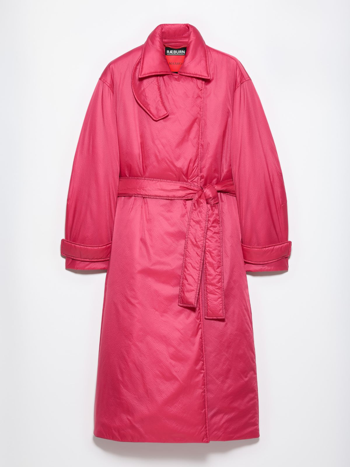 Padded coat Raeburn &Co.llaboration - CHERRY - MAX&Co. - 7