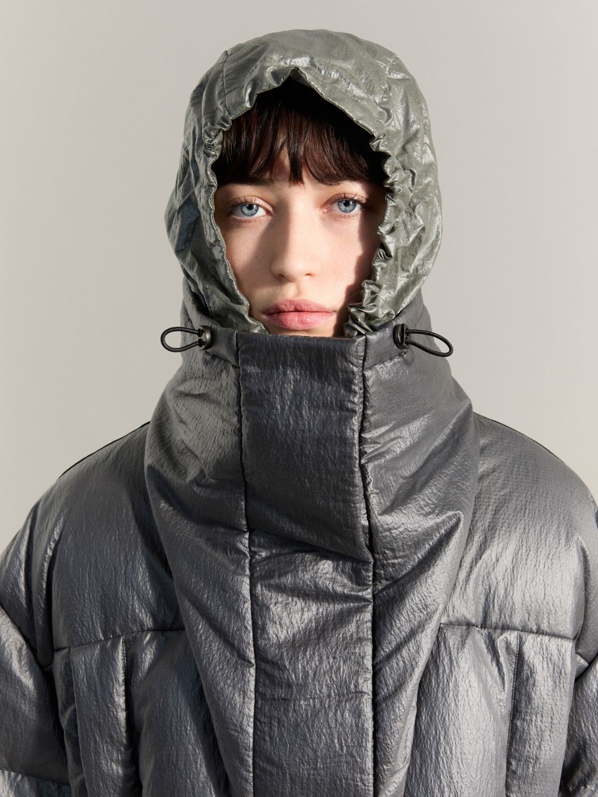 Down coat Raeburn &Co.llaboration - BLACK - MAX&Co. - 5