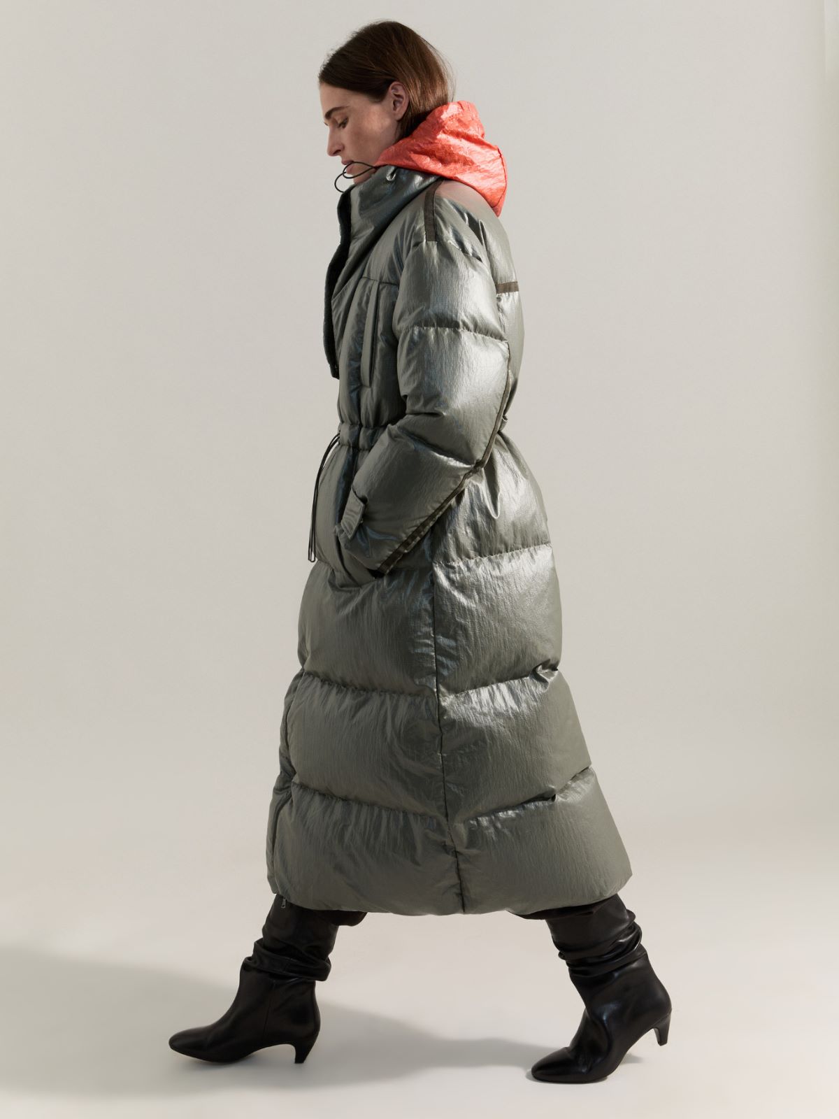 Down coat Raeburn &Co.llaboration - KAKI - MAX&Co. - 6