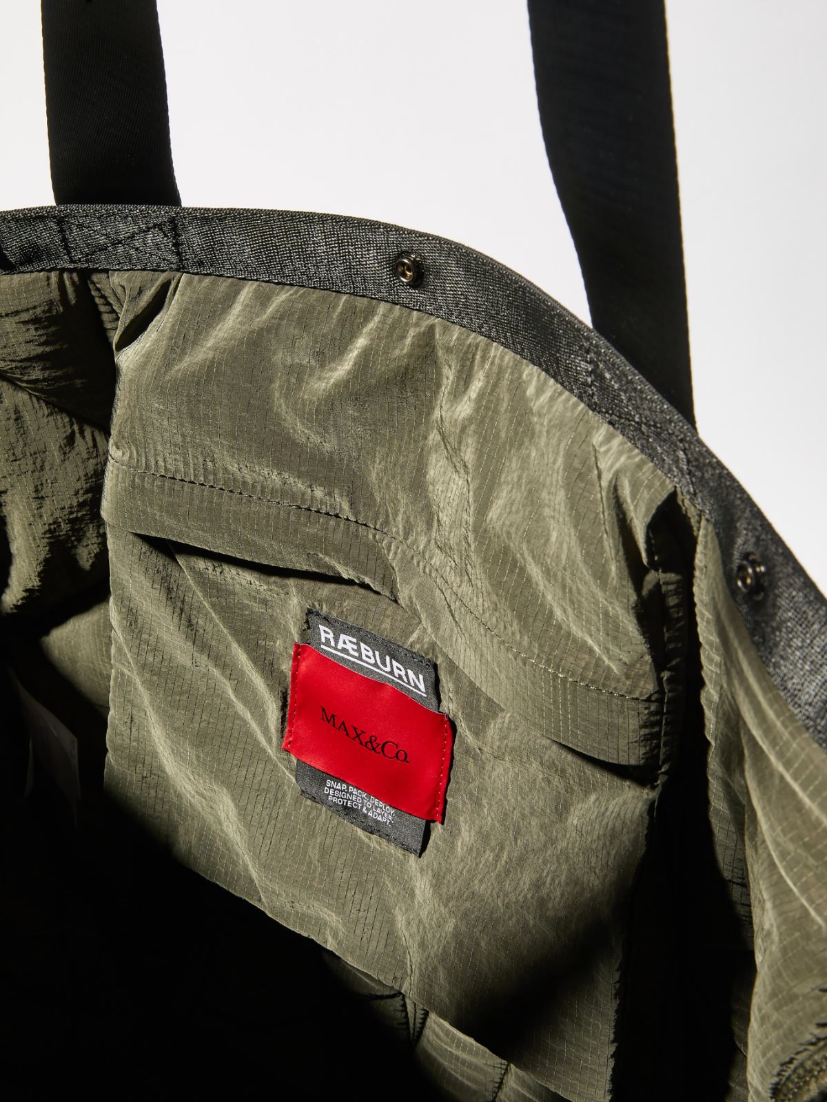 Maxi bag Raeburn &Co.llaboration - KAKI - MAX&Co. - 4