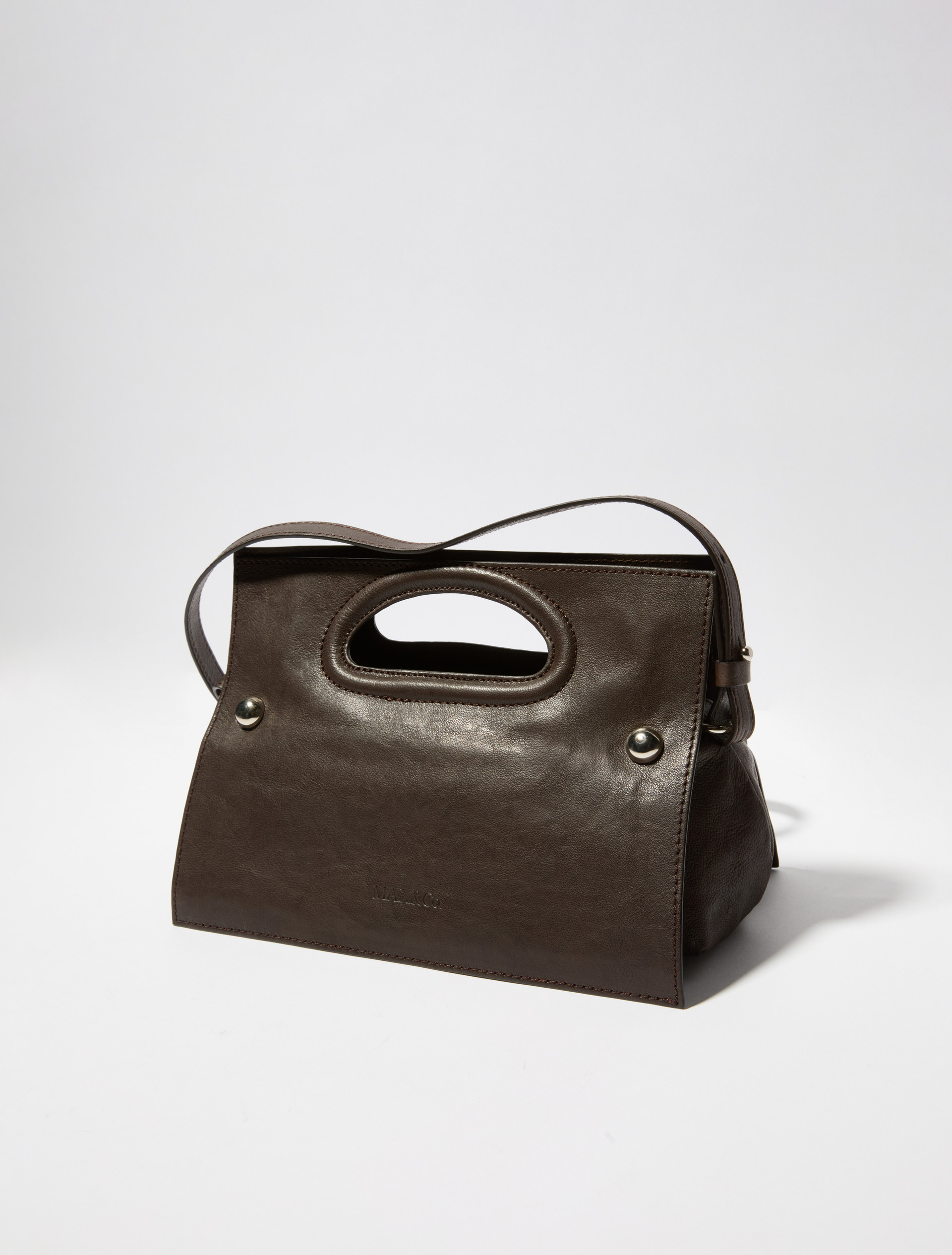 Bookbag in pelle Sami Miró &Co.llaboration - MAX&Co.