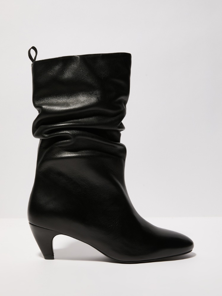 Leather boots Raeburn &Co.llaboration - BLACK - MAX&Co. - 6