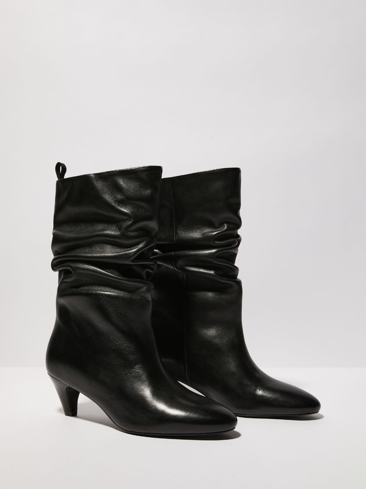 Leather boots Raeburn &Co.llaboration - BLACK - MAX&Co. - 2