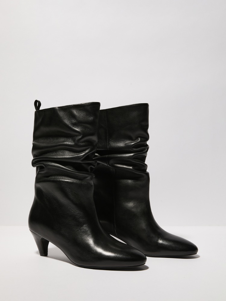 Leather boots Raeburn &Co.llaboration - BLACK - MAX&Co. - 2