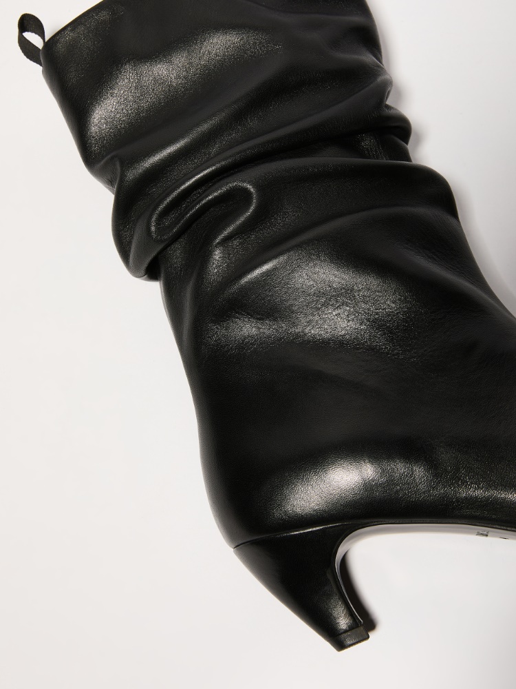 Leather boots Raeburn &Co.llaboration - BLACK - MAX&Co. - 3