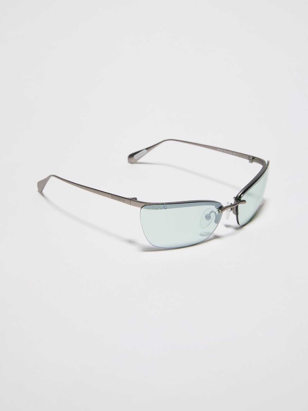 Light metal glasses - BLUE-GREY - MAX&Co. - 2