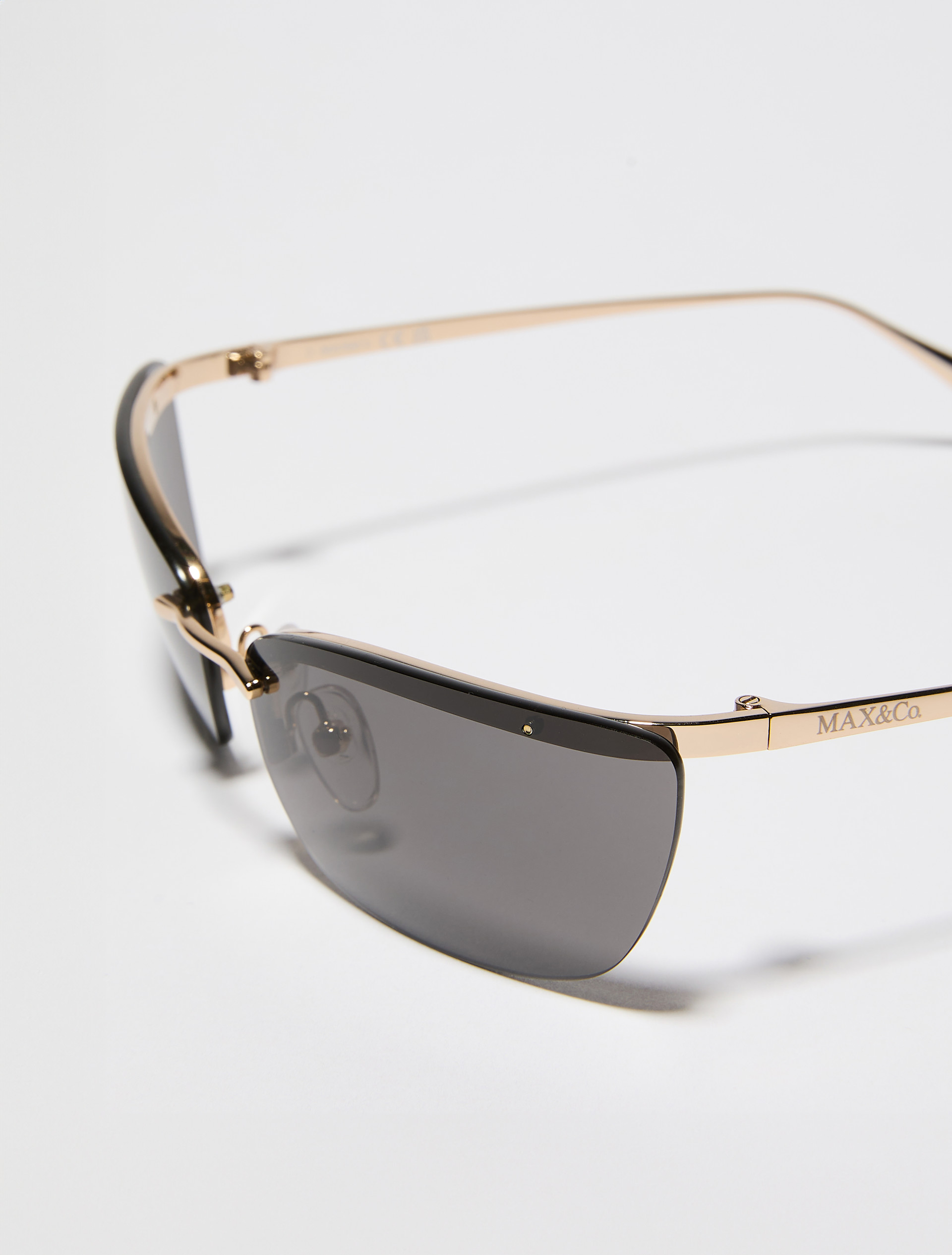 Light metal glasses - YELLOW - MAX&Co. - 3