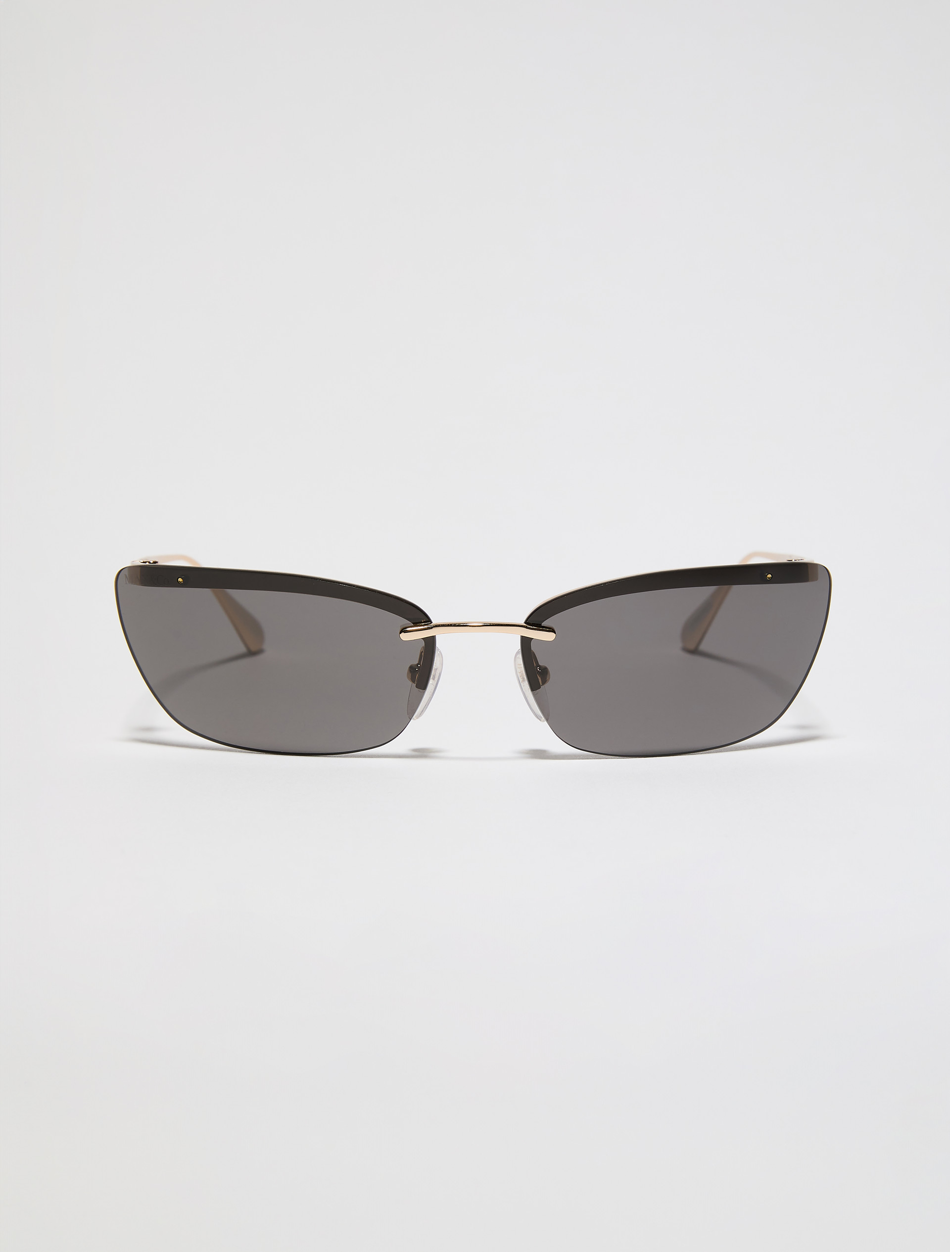 Light metal glasses - YELLOW - MAX&Co.