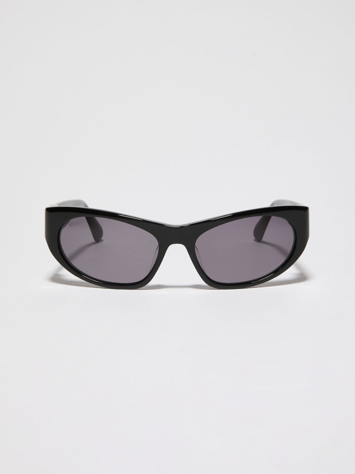 Acetate cat-eye glasses - BLACK - MAX&Co.