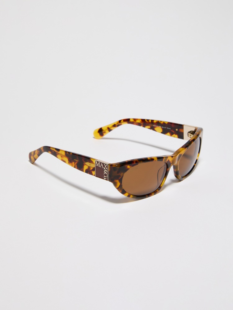 Acetate cat-eye glasses - GOLD - MAX&Co.