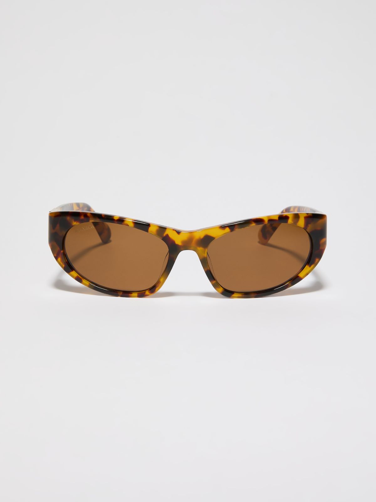 Acetate cat-eye glasses - GOLD - MAX&Co.