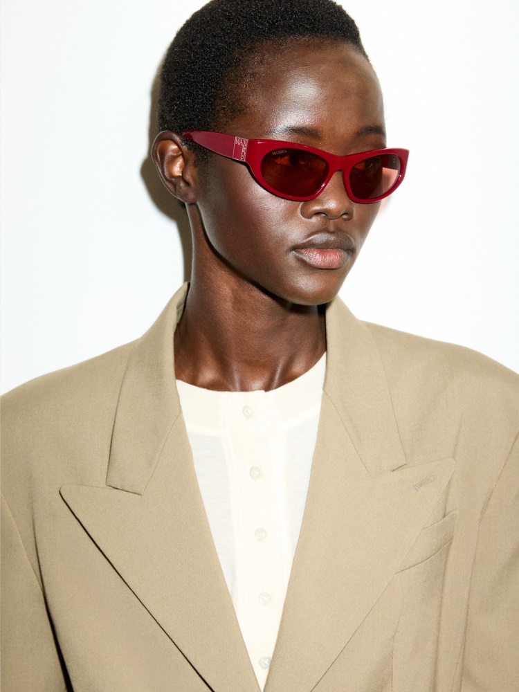 Acetate cat-eye glasses - MAX&Co. - 3