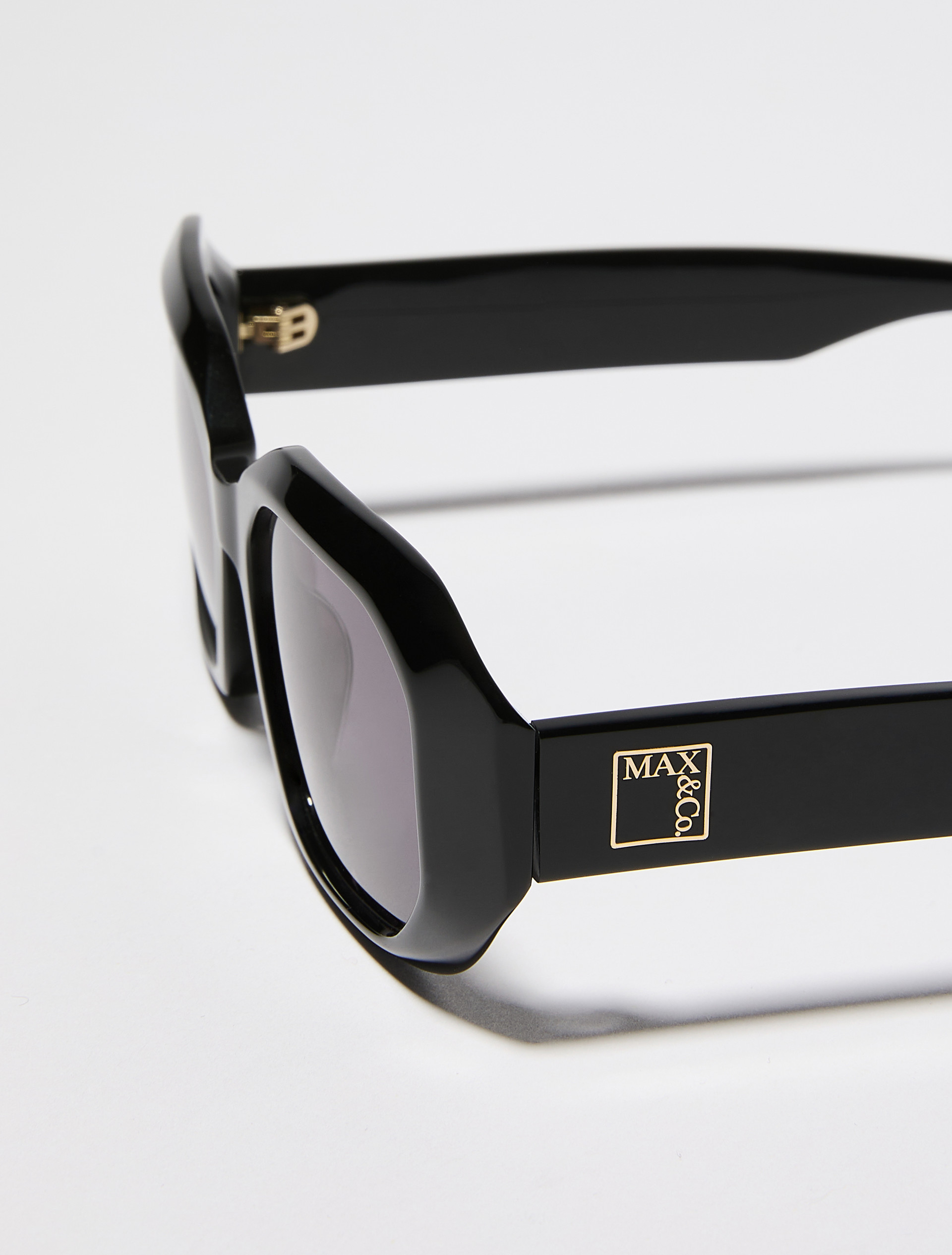 Geometric acetate glasses - BLACK - MAX&Co. - 3
