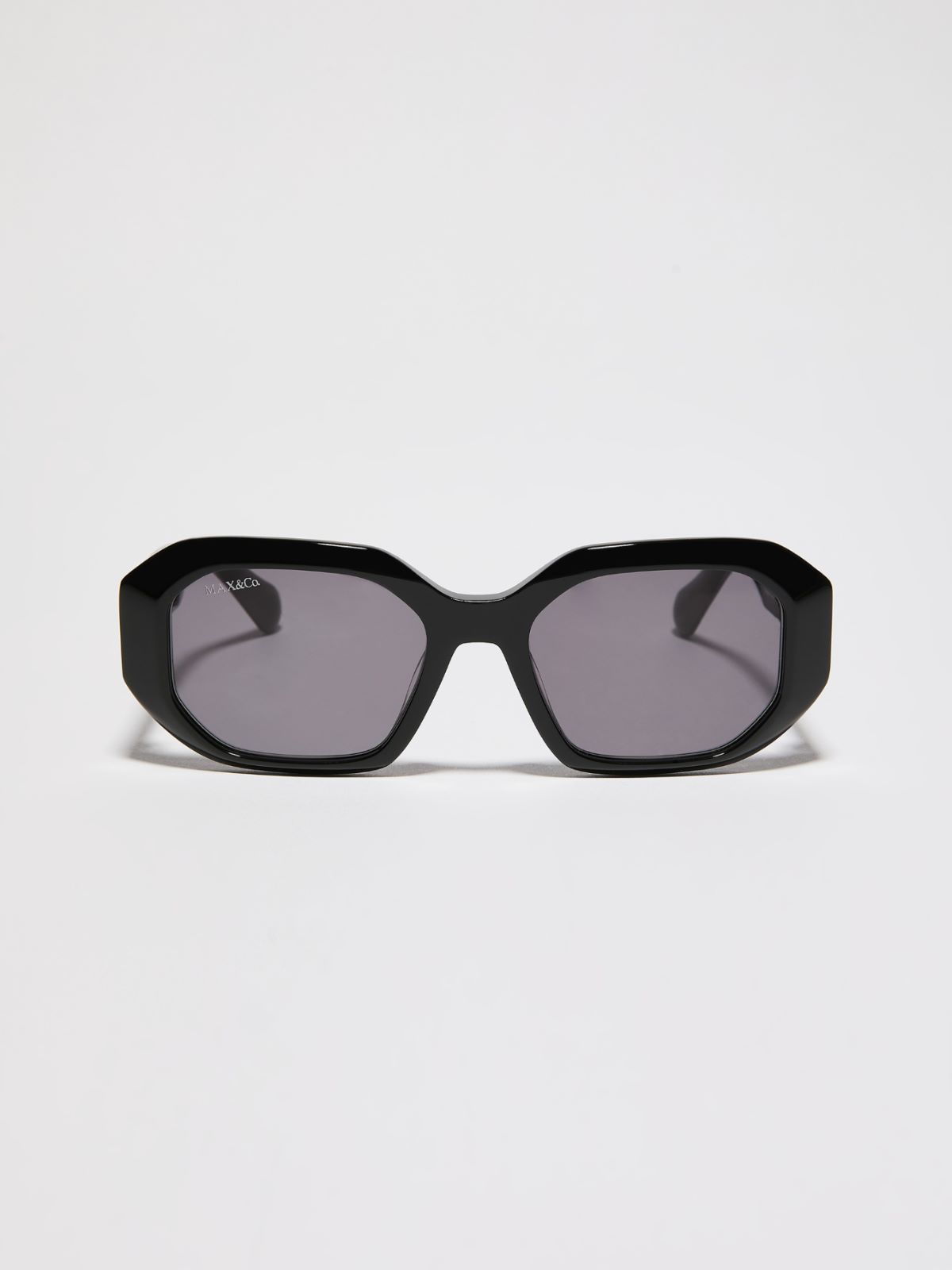 Geometric acetate glasses - BLACK - MAX&Co.
