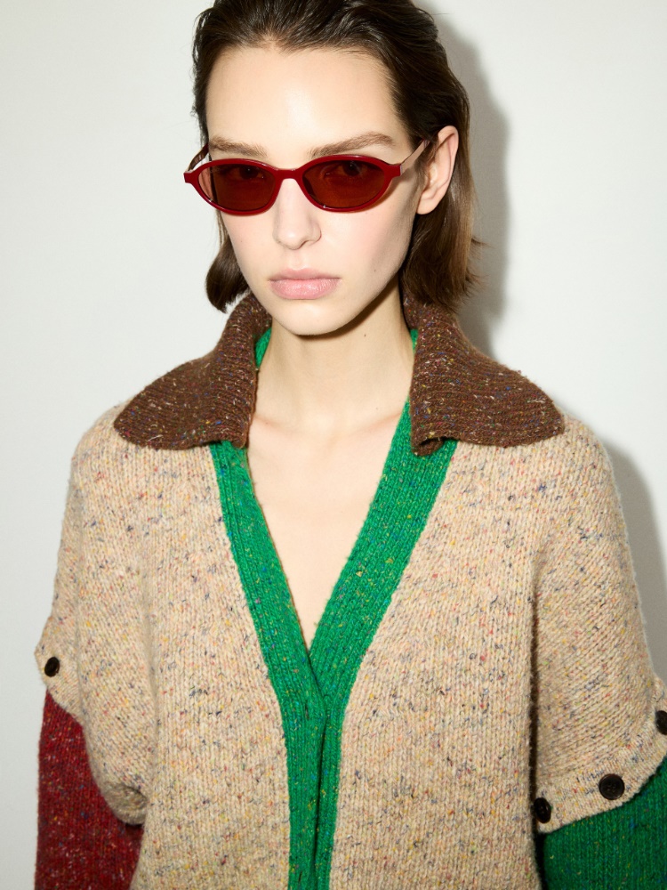 Oval injection-moulded glasses - MAX&Co. - 3