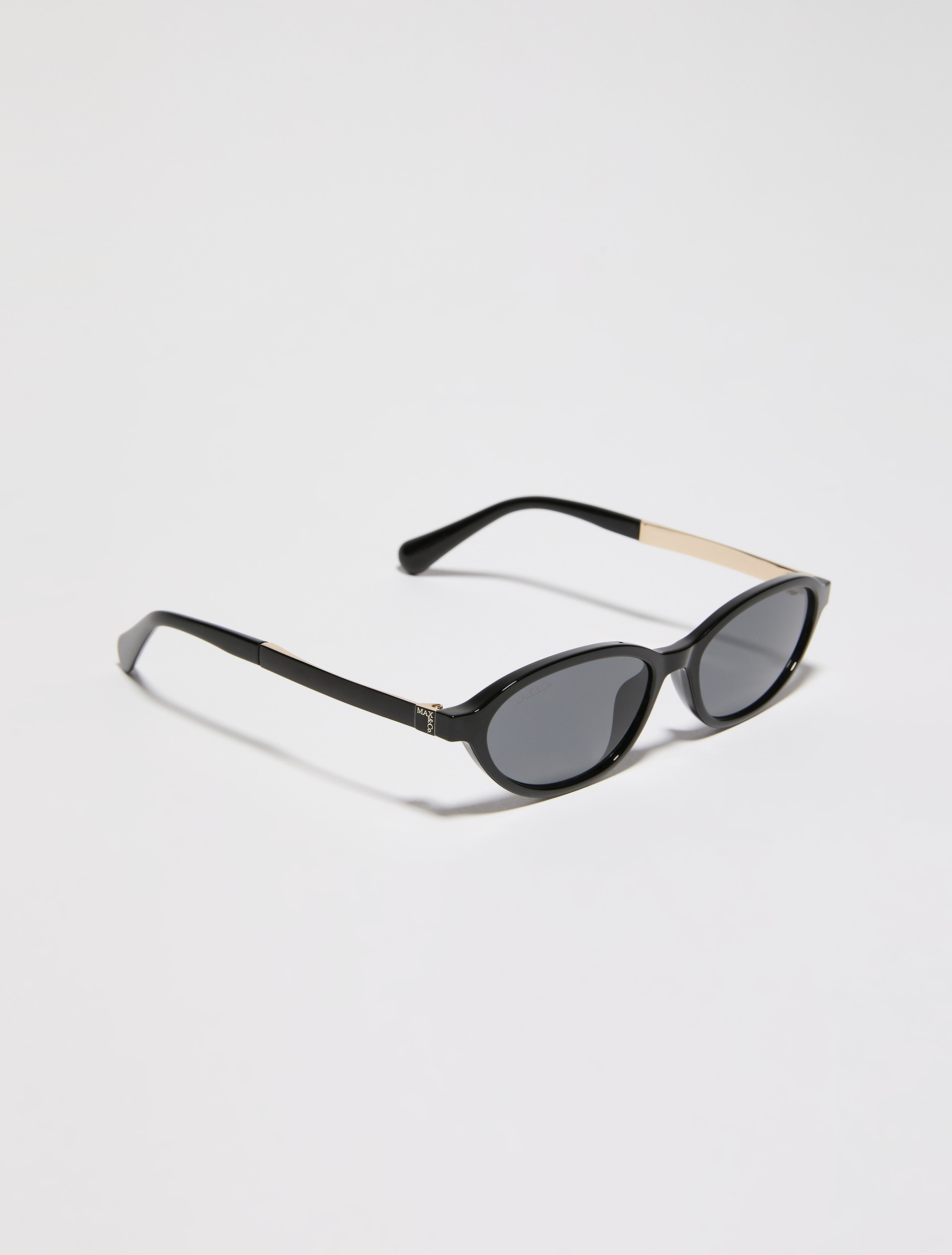 Oval injection-moulded glasses - BLACK - MAX&Co. - 2