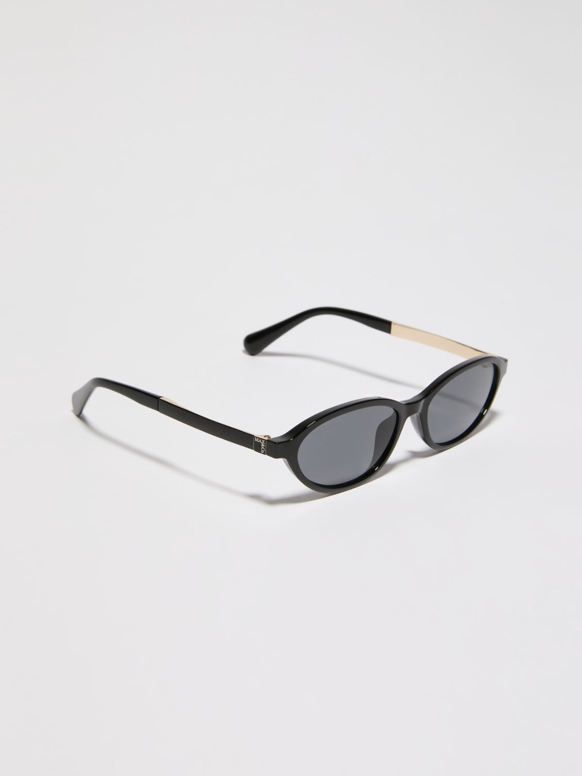 Oval injection-moulded glasses - BLACK - MAX&Co. - 2