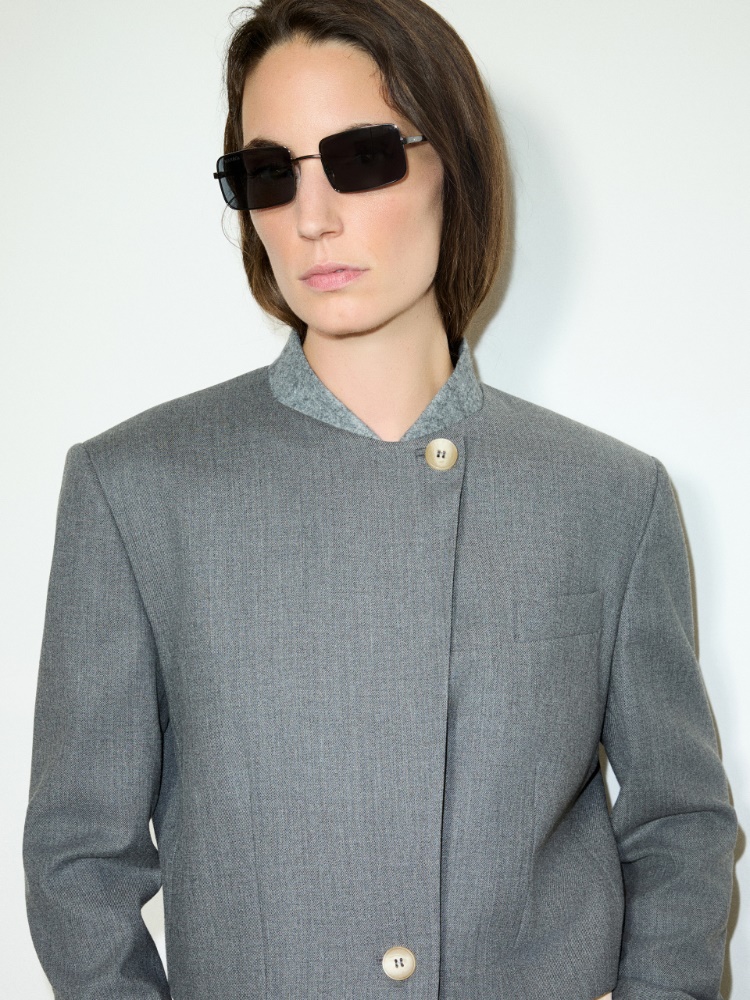 Rectangular metallic sunglasses - MAX&Co. - 3