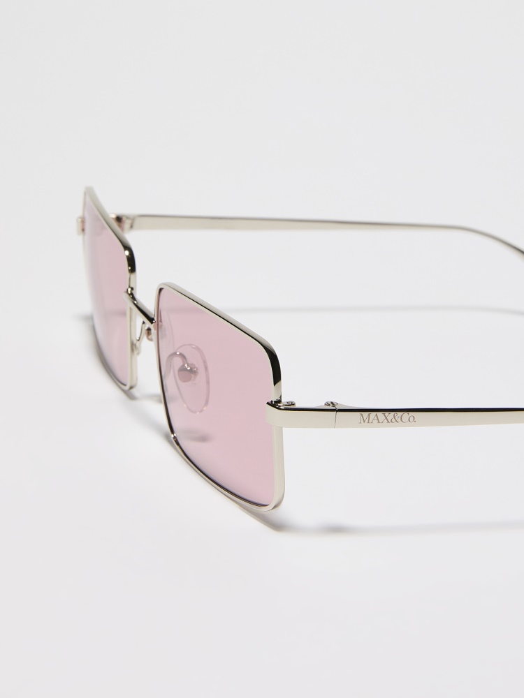 Rectangular metal glasses - MAX&Co. - 2