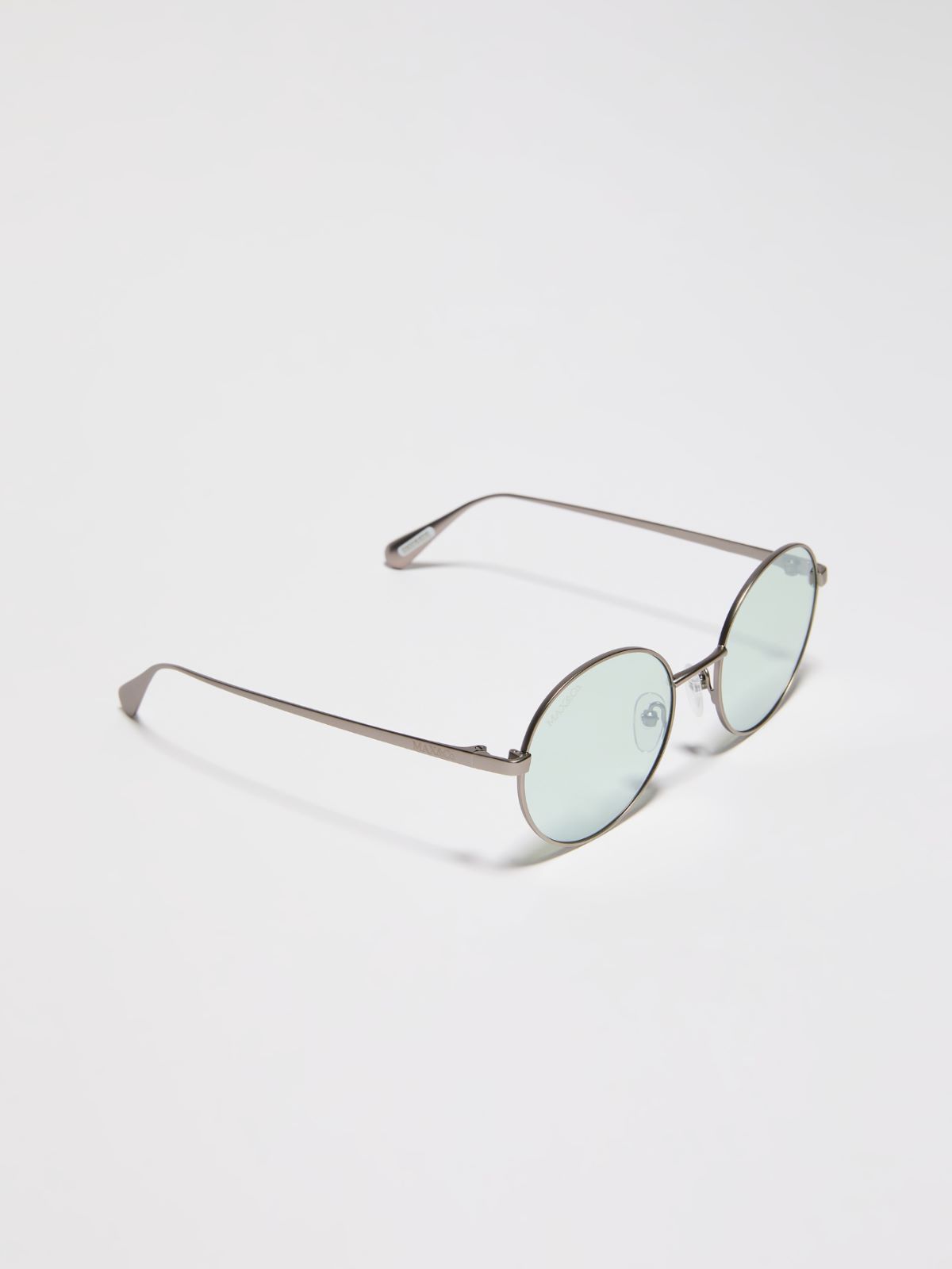 Round metal glasses - BLUE-GREY - MAX&Co. - 2