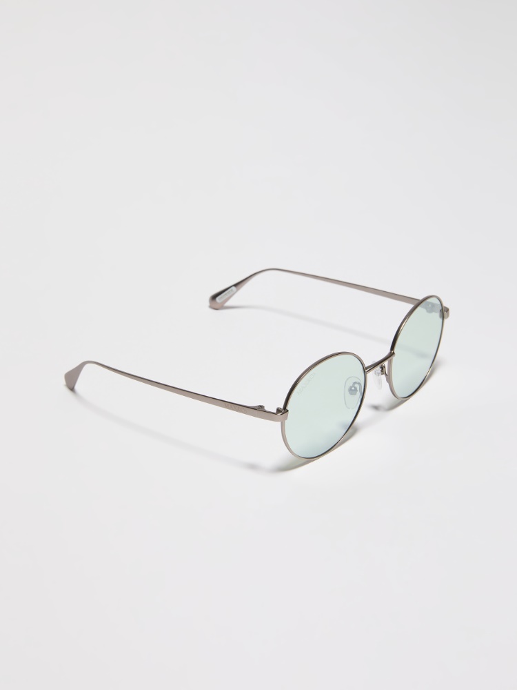 Round metal glasses - BLUE-GREY - MAX&Co.