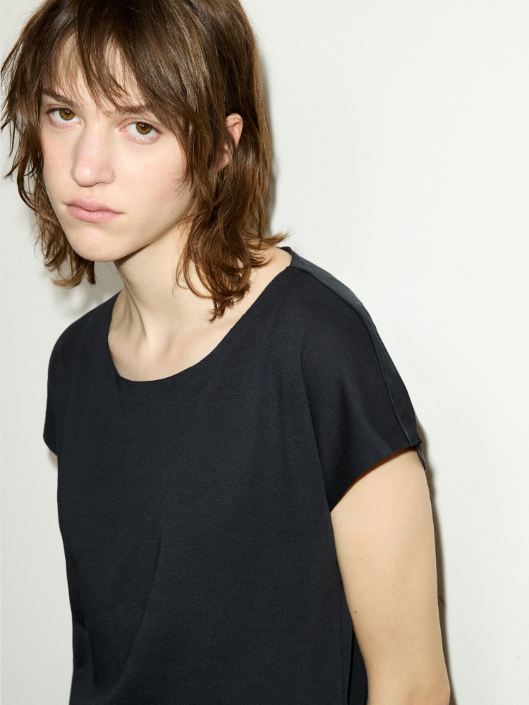 Cotton jersey T-shirt - MAX&Co. - 3
