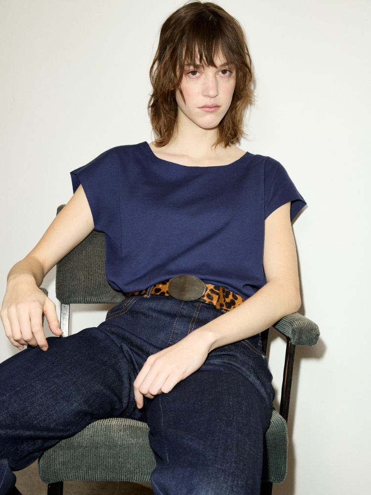 Cotton jersey T-shirt - MAX&Co.