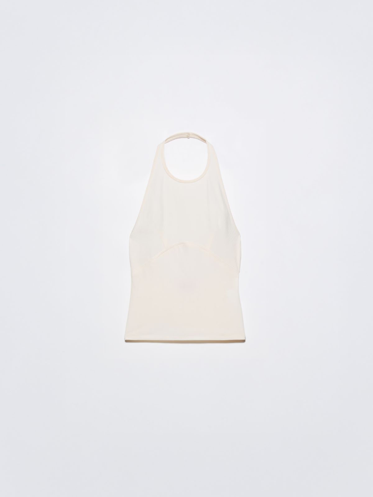 Halterneck top Sami Miró &Co.llaboration - WHITE - MAX&Co. - 5