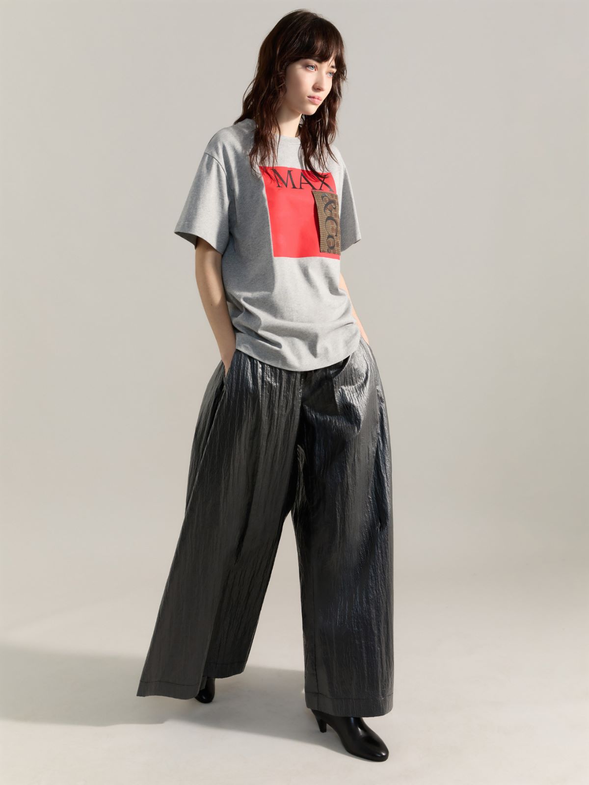 Logo T-shirt Raeburn &Co.llaboration - MELANGE GREY - MAX&Co. - 4