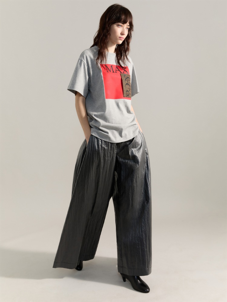 Logo T-shirt Raeburn &Co.llaboration - MELANGE GREY - MAX&Co. - 4