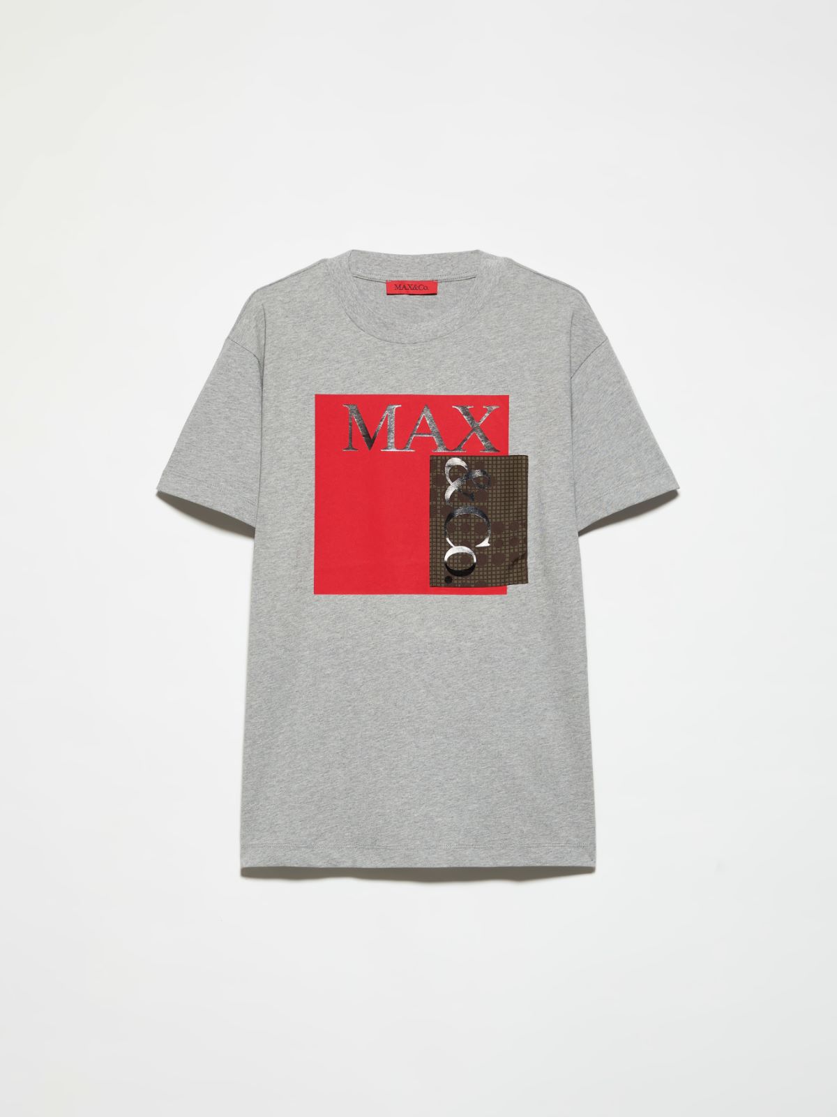 Logo T-shirt Raeburn &Co.llaboration - MELANGE GREY - MAX&Co. - 5