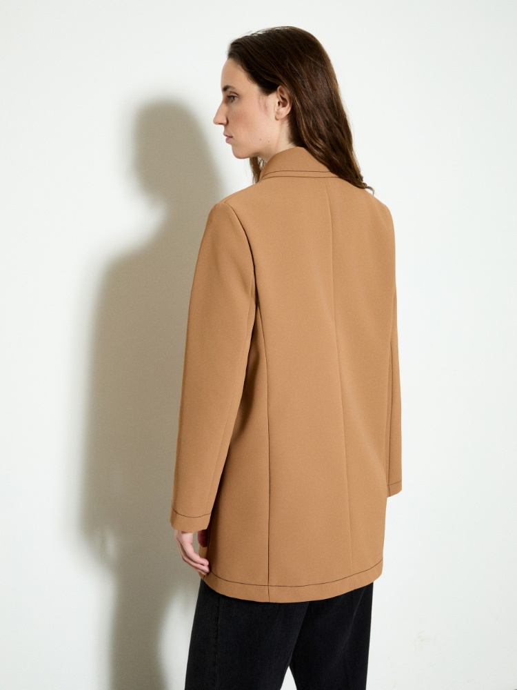 Car coat in bonded twill - MAX&Co. - 2