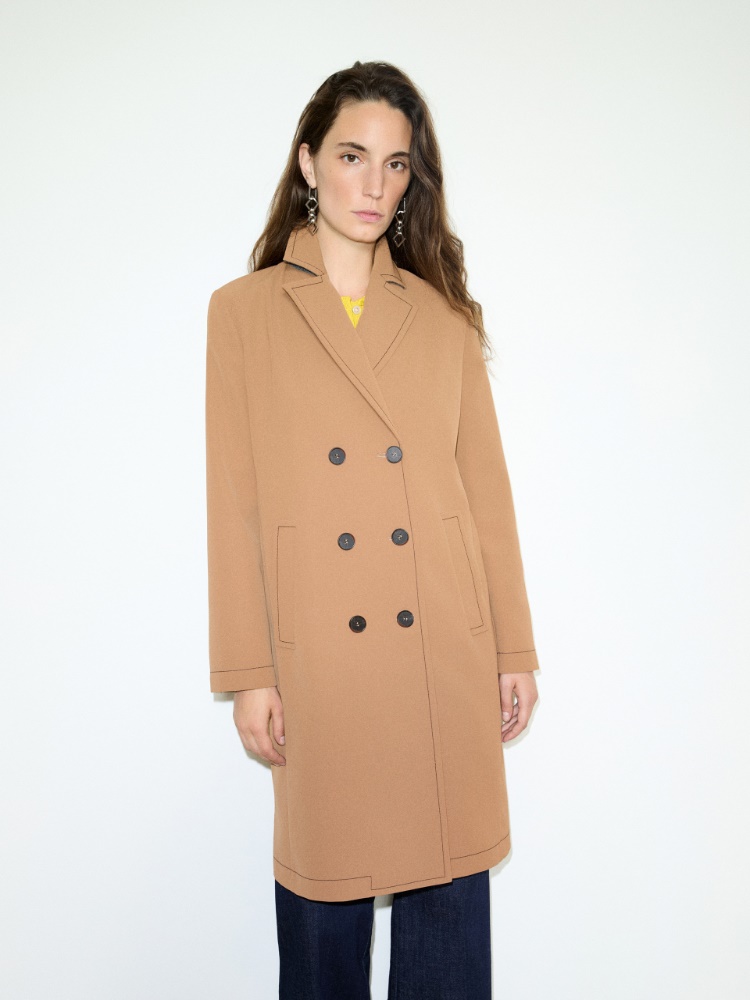 Lightweight bonded twill coat - MAX&Co.