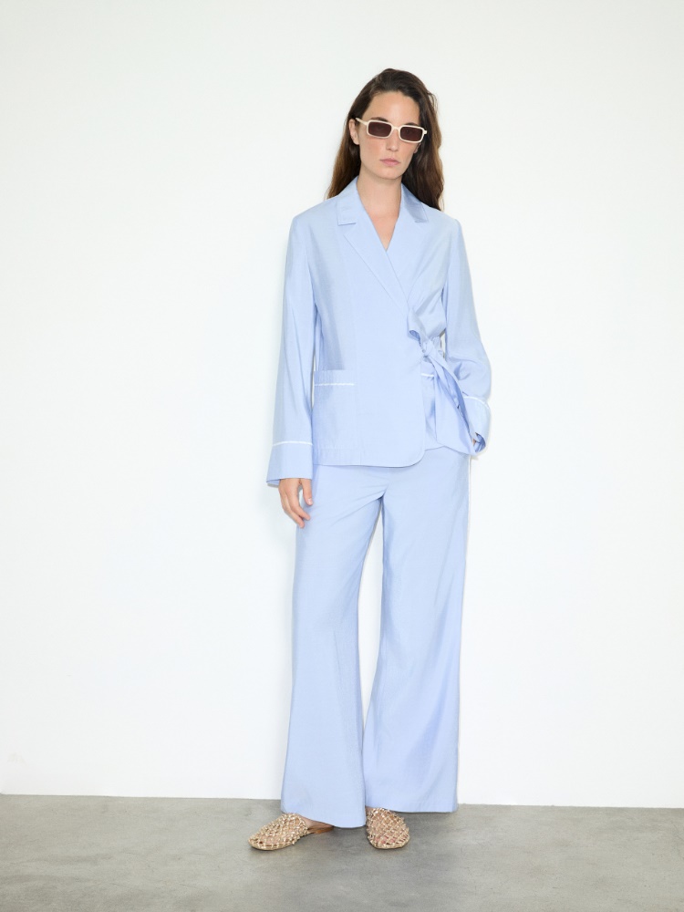 Deconstructed wrap blazer - MAX&Co. - 4