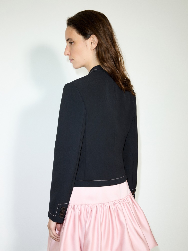 Slim-fit bonded twill jacket - MAX&Co. - 2