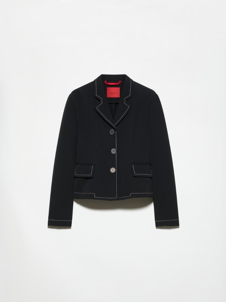 Slim-fit bonded twill jacket - MAX&Co. - 5