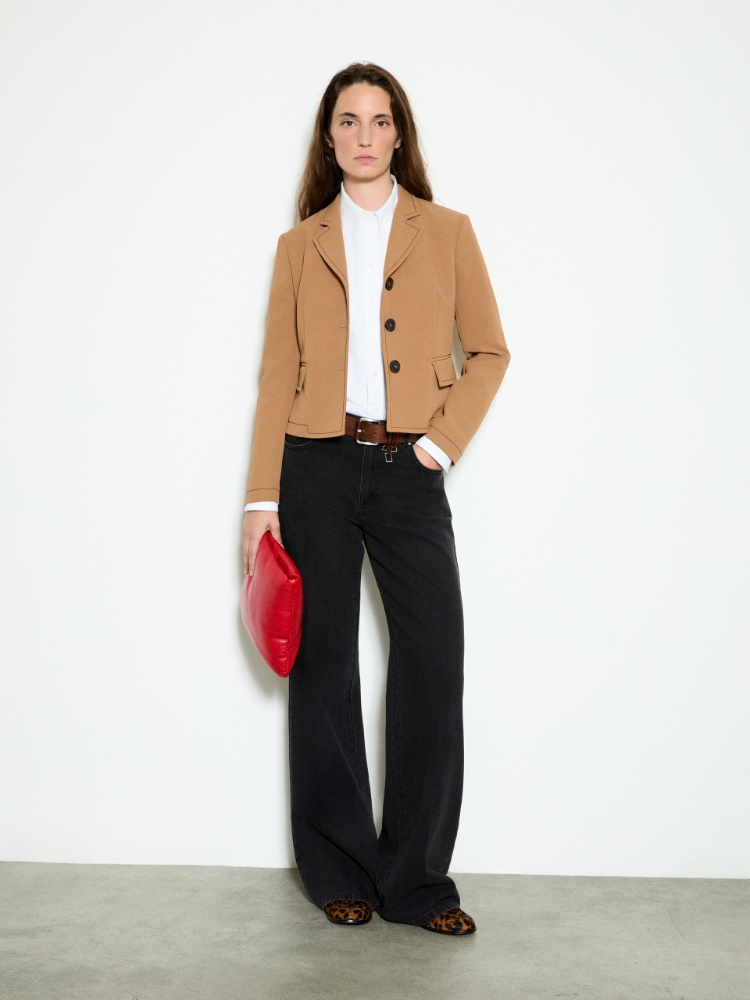 Slim-fit bonded twill jacket - MAX&Co. - 4