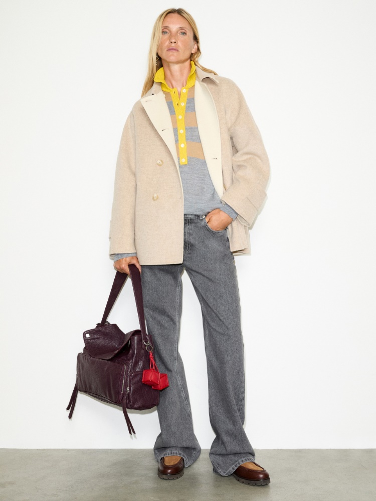 Double-faced wool blend pea coat - MAX&Co. - 4