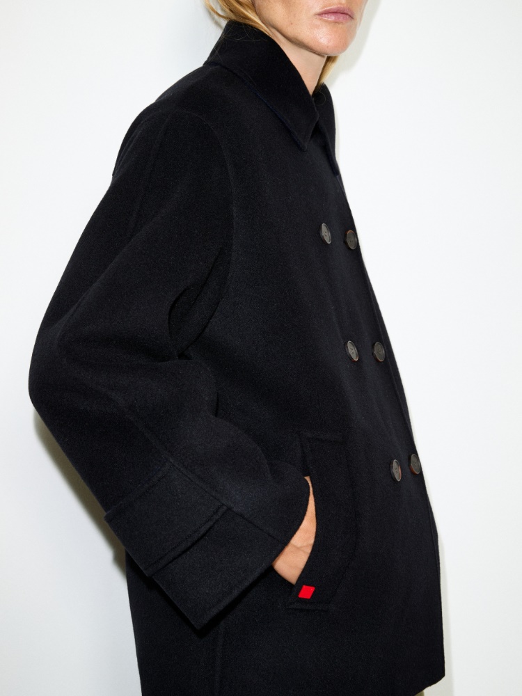 Double-faced wool blend pea coat - MAX&Co. - 4