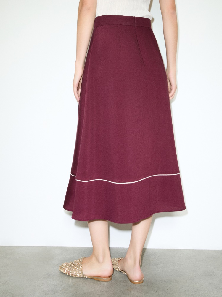 Crisp fabric midi skirt - MAX&Co. - 2