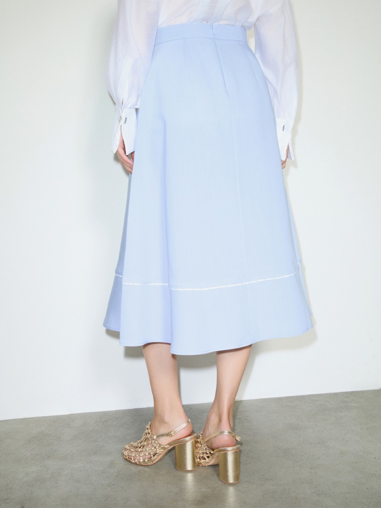 Crisp fabric midi skirt - MAX&Co. - 2