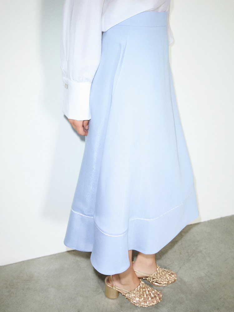 Crisp fabric midi skirt - MAX&Co. - 3