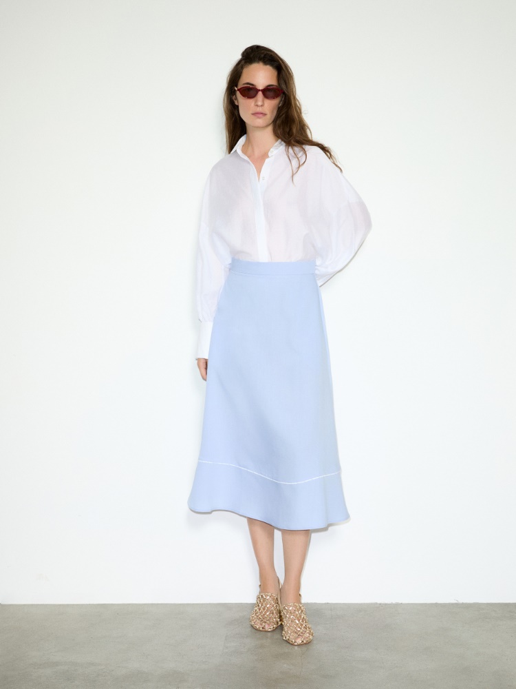 Crisp fabric midi skirt - MAX&Co. - 4