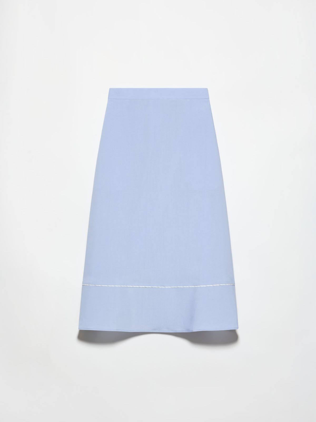 Crisp fabric midi skirt - LIGHT BLUE - MAX&Co. - 5